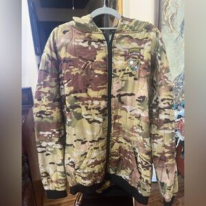 Wooby Hoodie Camouflage Military Jacket